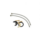 Baterie Lavoar cu Pipa Fixa, Aliaj, Crom, LV002