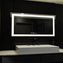 Oglinda LED Rectangulara, 160x80cm, Verite MotionGlow Marcello, Sistem Dezaburire, Ceas & Termometru, Dimabila
