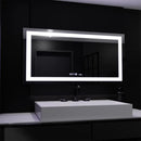 Oglinda LED Rectangulara, 160x80cm, Verite MotionGlow Marcello, Sistem Dezaburire, Ceas & Termometru, Dimabila