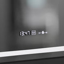 Oglinda LED Rectangulara, 50x70cm, Eclat MotionGlow Marcello, Sistem Dezaburire, Ceas & Termometru, Lupa Cosmetica, Dimabila