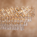 Candelabru Cristal WINDSOR Regalis 10x E14, Auriu Lucios, Inaltime Reglabila Candelabre Cristal Default Title Alessandro Design