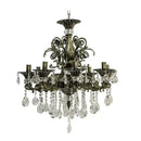 Candelabru Cristal SANSSOUCI Magno, 8xE14, Diametru 65cm, Alama Antichizata Candelabre Clasice Default Title Alessandro Design
