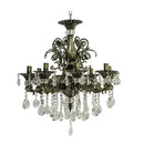Candelabru Cristal SANSSOUCI Magno, 8xE14, Diametru 65cm, Alama Antichizata