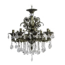 Candelabru Cristal SANSSOUCI Magno, 8xE14, Diametru 65cm, Alama Antichizata