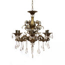 Candelabru Cristal SANSSOUCI Magno, 6xE14, Diametru 62cm, Alama Antichizata