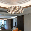 Candelabru Cristal Arian 6x E27 Auriu