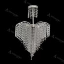 Candelabru Cristal Ander 4xE14 Diametru 45cm Crom Candelabre Cristal Default Title Alessandro Design