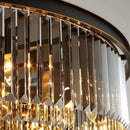 Candelabru Cristal Brady 12x E14 Negru