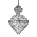 Candelabru Cristal Joel 22x E27 Argintiu Candelabre Cristal Default Title Alessandro Design