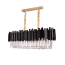 Candelabru Cristal BLOIS Regalis 10xE14, Lungime 80cm, Negru, Inaltime Reglabila Candelabre Cristal Default Title Alessandro Design