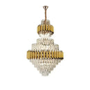 Candelabru Cristal Ryland 13x E27 Auriu Candelabre Cristal Default Title Alessandro Design