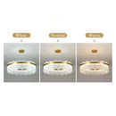 Candelabru LED cu Telecomanda Alonzo 93W Dimabil Diametru 60cm Auriu