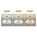 Candelabru LED cu Telecomanda Alonzo 93W Dimabil Diametru 60cm Auriu Candelabre Cristal Default Title Alessandro Design