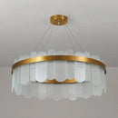 Candelabru LED cu Telecomanda Alvaro 128W Dimabil Auriu