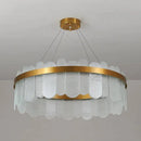 Candelabru LED cu Telecomanda Alvaro 128W Dimabil Auriu Candelabre Cristal Default Title Alessandro Design