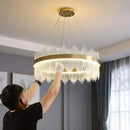 Candelabru LED cu Telecomanda Lazaro 63W Dimabil Auriu Candelabre Cristal Default Title Alessandro Design
