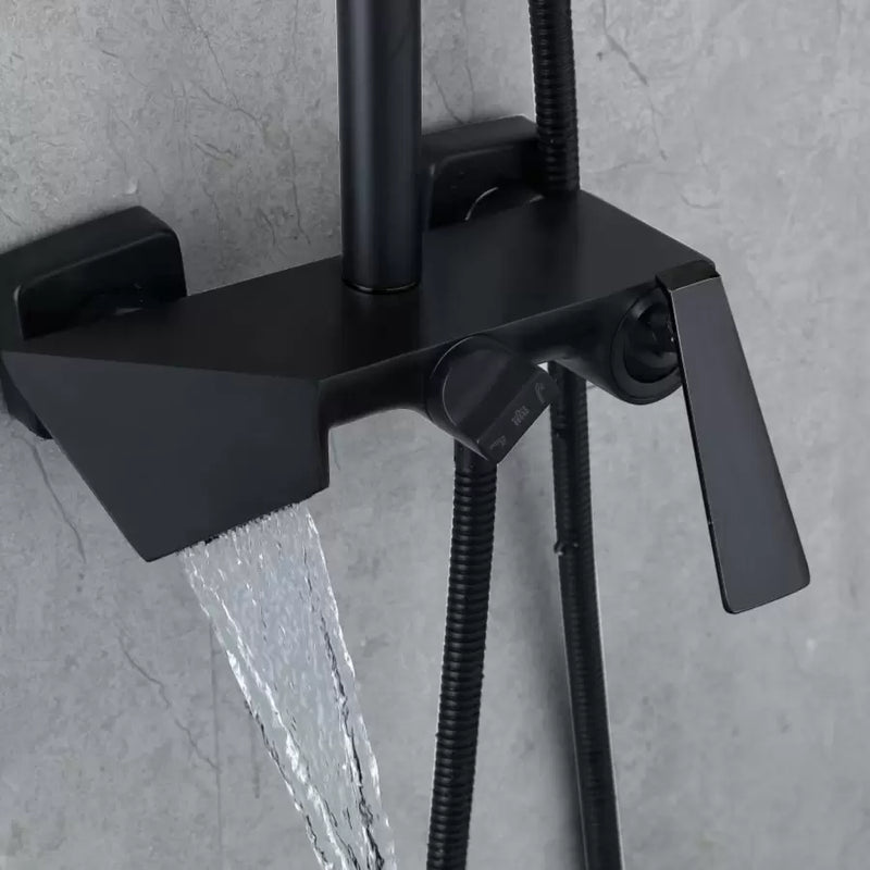 Coloana Dus, Alama Sanitara, Negru, 6720H