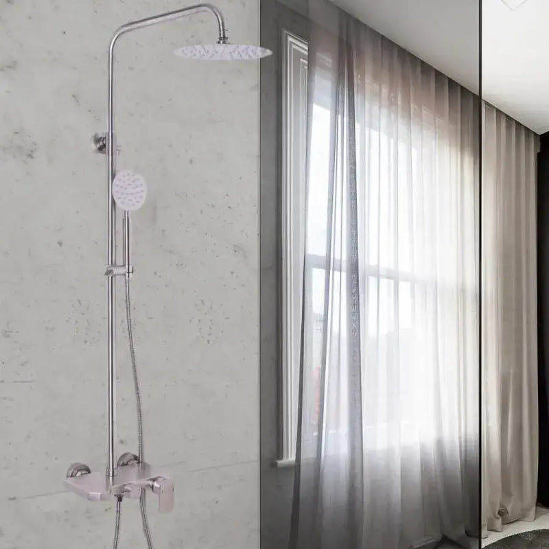 Coloana Dus, Inox SUS304, Satinat, N/LY001