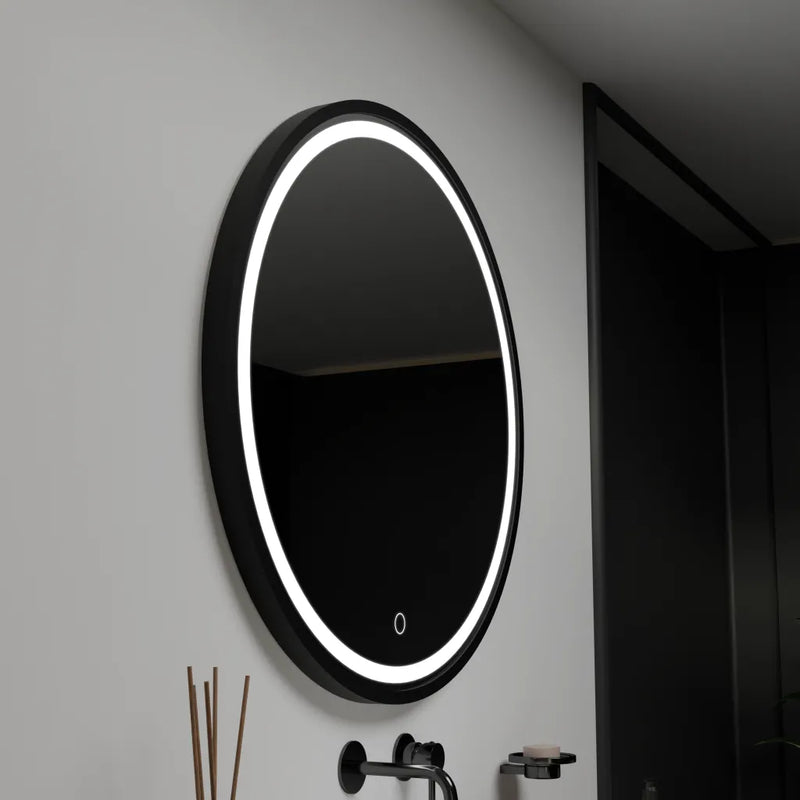 Oglinda LED Rotunda 80cm Piazza Basic Touch
