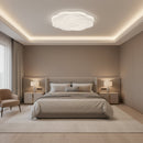 Plafonieră LED Floare 23 cm, 22W, 3000K / 4000K / 6000K, Alb, Metal si Acril