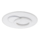 Lustra LED cu telecomanda NOLUX 120W, Rotunda, lumina Rece/Calda/Neutra, Dimabila, Alb