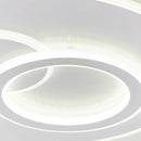 Lustra LED cu telecomanda NOLUX 120W, Rotunda, lumina Rece/Calda/Neutra, Dimabila, Alb