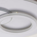 Lustra LED cu telecomanda NOLUX 120W, Rotunda, lumina Rece/Calda/Neutra, Dimabila, Alb