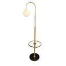 Lampadar Rodney 1x E27 Alb Auriu Veioze & Lampadare Default Title Alessandro Design