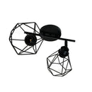 Lustra Aerope, 2x E27, Metal, Negru Lustre Industrial Default Title Alessandro Design