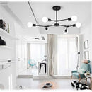 Lustra Architek Hexa, 6xE27, 90x80, Negru, Metal Lustre Moderne Default Title Alessandro Design