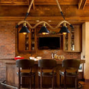 Lustra Franghie, 3*E27, Maro, Metal si Sfoara LV570/3BK