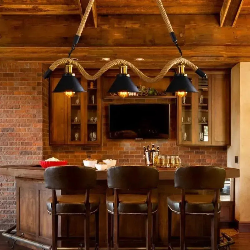 Lustra Franghie, 3*E27, Maro, Metal si Sfoara LV570/3BK