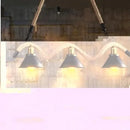 Lustra Franghie LV310/3, 3*E27, Maro, Metal si Sfoara