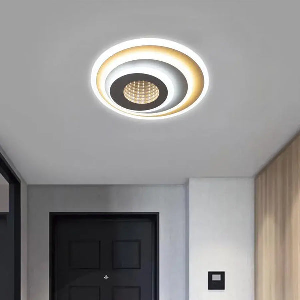 Lustra LED NEXA ROTUND 3D 17W,  lumina Rece/Calda/Neutra, Alb