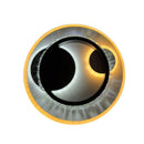 Lustra LED  cu cristal ARIELLA 39W, Rotunda,  lumina Rece/Calda/Neutra, Negru