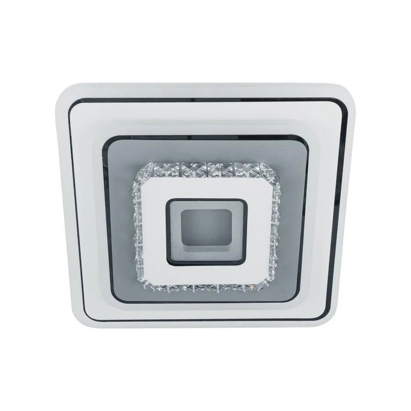 Lustra LED cu cristal ARABELA 35W, lumina Rece/Calda/Neutra, Alb