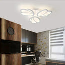 Lustra LED cu telecomanda TULIP 45W, 3 Petale, lumina Rece/Calda/Neutra, Dimabila, Alb Lustre LED cu Telecomanda Default Title Alessandro Design