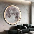 Aplica LED, Decorativa, Luna 83W Diametru 120CM Lumina Rece/Neutra/Calda Black