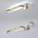 Lustra LED cu Proiector Reglabil FISSO Camilla, 48W, lumina Rece/Calda/Neutra, Auriu Lucios