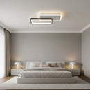 Lustra LED CAROLINA 31W, 2 Elemente, lumina Rece/Calda/Neutra, Negru