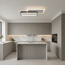 Lustra LED CAROLINA 31W, 2 Elemente, lumina Rece/Calda/Neutra, Negru