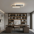 Lustra LED CAROLINA 31W, 2 Elemente, lumina Rece/Calda/Neutra, Negru