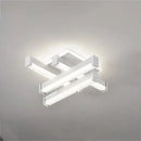 Lustra LED COLE 22W, 4 Elemente, Liniara, lumina Rece/Calda/Neutra, Alb