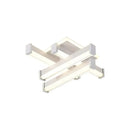 Lustra LED COLE 22W, 4 Elemente, Liniara, lumina Rece/Calda/Neutra, Alb