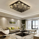 Lustra LED Cristal 57W, Xanthi, Argintiu - LEDS