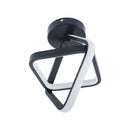 Lustra LED VERTEX CUBUS 13W, lumina Rece/Calda/Neutra, Negru Lustra LED Default Title Alessandro Design