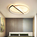 Lustra LED cu telecomanda VECTOR ARCUS 20W, 2 Elemente, lumina Rece/Calda/Neutra, Dimabila, Alb Negru