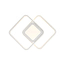 Lustra LED DUOFORM 21W, 3 Patrate, lumina Rece/Calda/Neutra, Alb