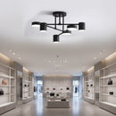 Lustra LED GALIOS 26W, 6 Elemente, lumina Rece/Calda/Neutra, Negru Lustre LED Aplicate Default Title Alessandro Design
