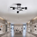Lustra LED GALIOS 26W, 6 Elemente, lumina Rece/Calda/Neutra, Negru Lustre LED Aplicate Default Title Alessandro Design